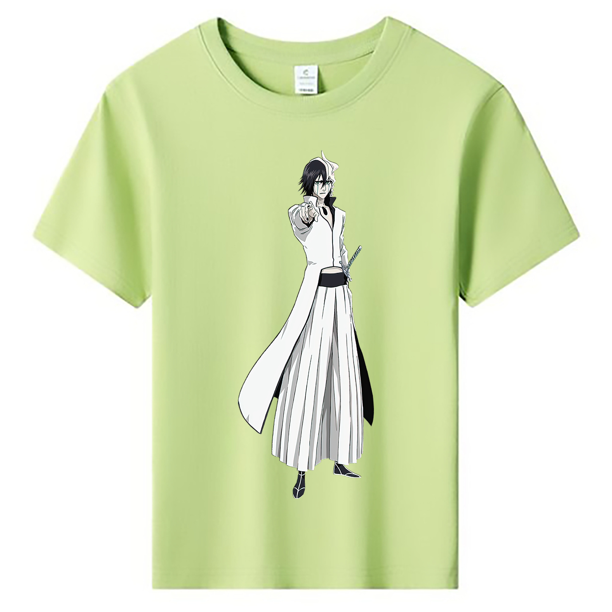 （画像用） ブリーチ ウルキオラ·シファー BLEACH Ulquiorra cifer 綿100％キッズTシャツ（フロントプリント）